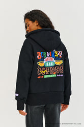 Coffee Break Sweatshirt mit Reißverschluss